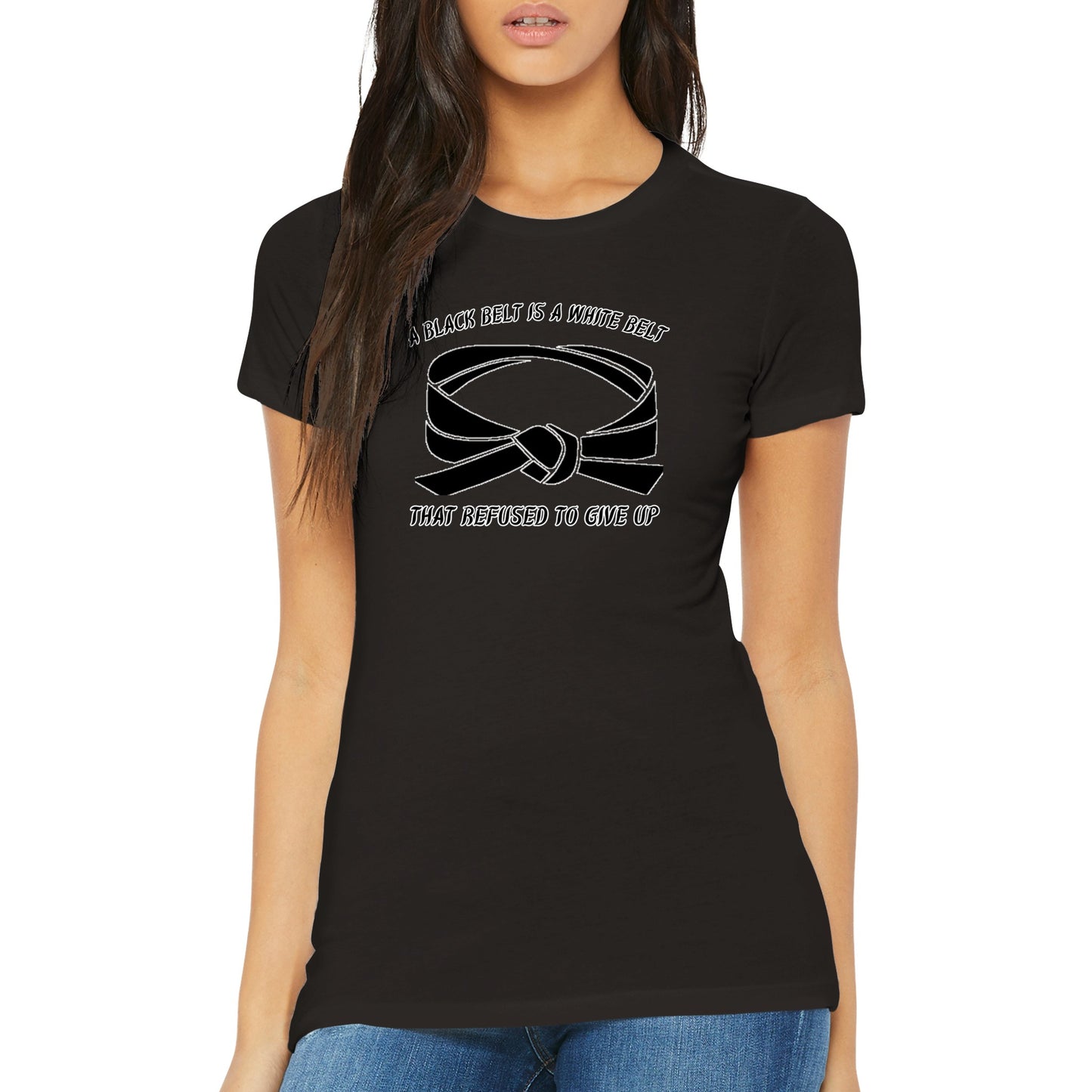 Refused to Give Up Ladies T-shirt